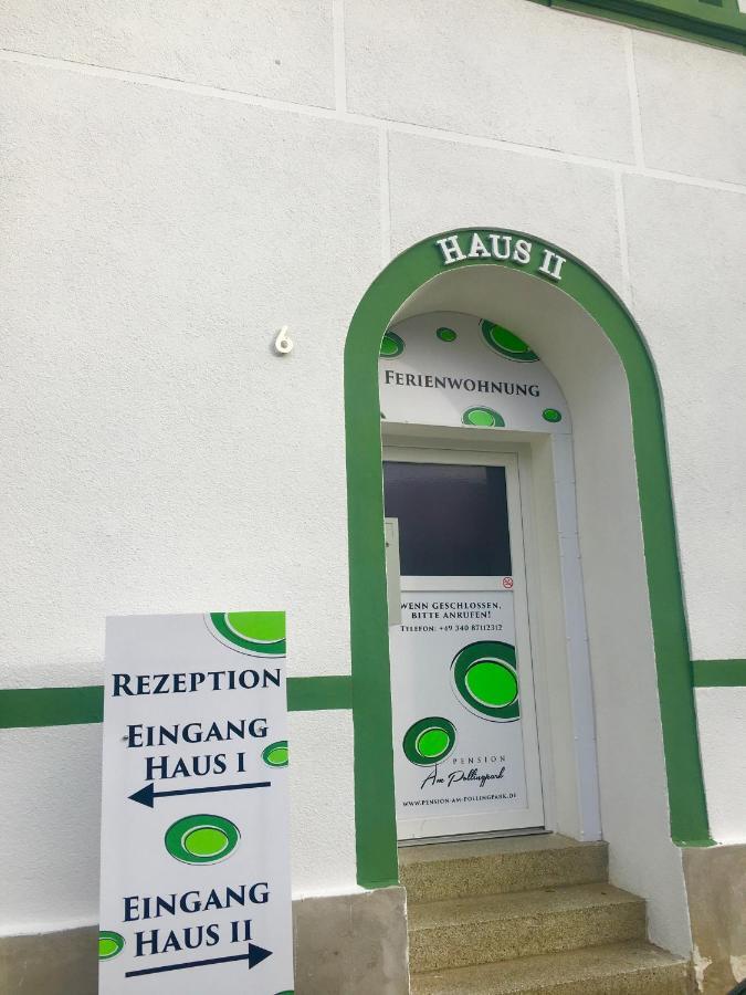 Pension Am Pollingpark Haus II Dessau-Rosslau Exterior foto